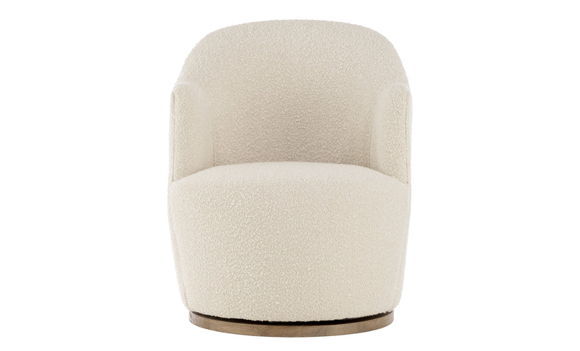 Aurora Knoll Natural Swivel Chair